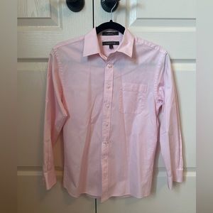 Nordstrom size 16 boys pink dress shirt